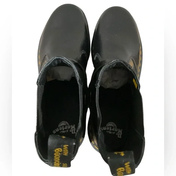 Dr. Martens Men’s Wilcox Smooth Leather Buckle Boots EUR 47 Size 13 NEW - Picture 9 of 13